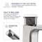 Anzzi Vibra Single Hole Single-Handle Bathroom Sink Faucet-Brushed Nickel L-AZ103BN - alternate 7
